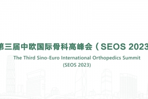第三屆中歐國(guó)際骨科高峰會(huì)（SEOS 2023）